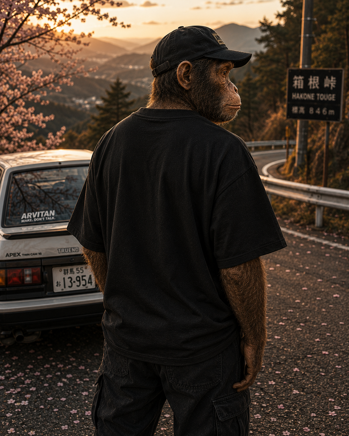 ARVITAN Touge Spirit 01 — Oversized T-Shirt